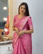 🌸 **প্রিমিয়াম কাঞ্চি কাতান শাড়ি** 🌸