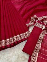 🌸 *হাফ সিল্ক নকশি পাড় শাড়ি* 🌸 - Image 3