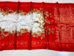 🔥 Most Viral Digital Printed Topetor Silk Saree 🔥 - Image 4